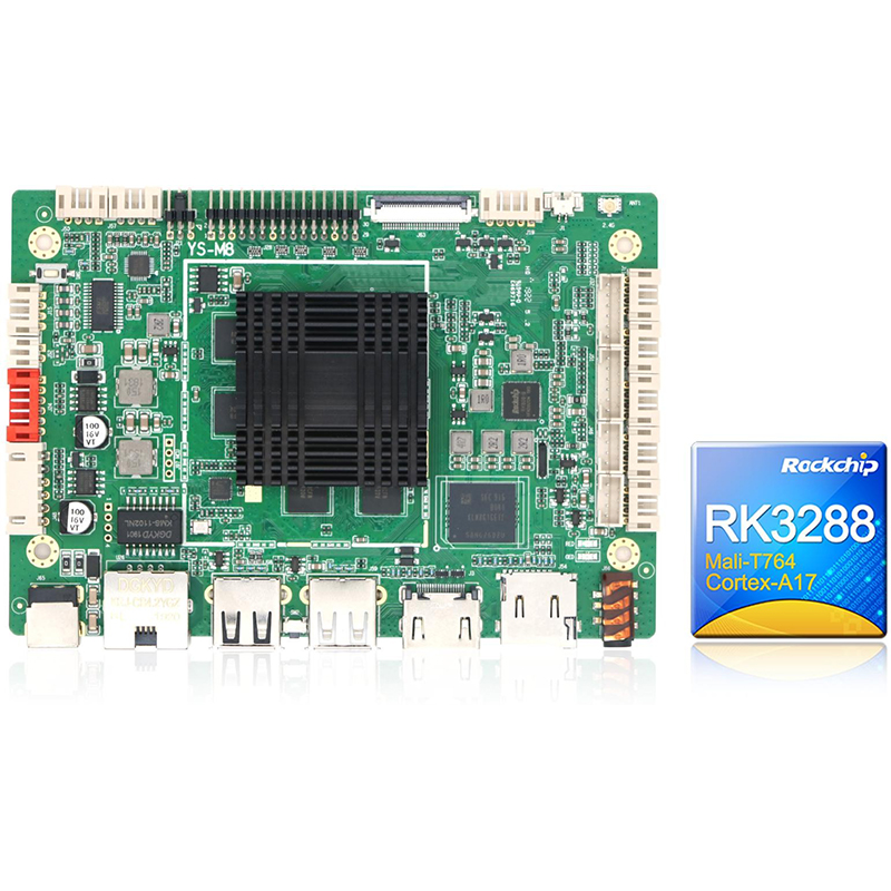 Android Motherboard RK3288 LVDS EDP MIPI